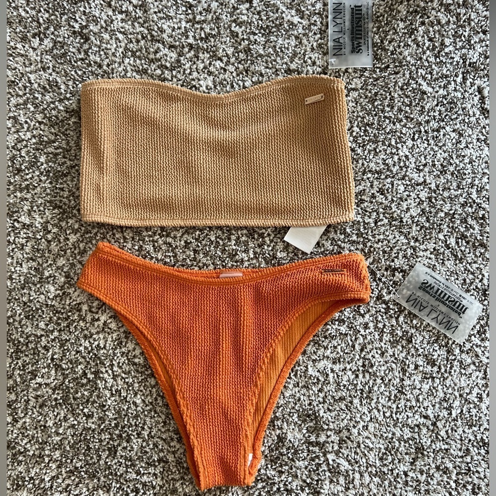 NWT “Nia Lynn” by Nicole Williams English X Sports Illustrated Maui Bikini - Picture 8 of 9